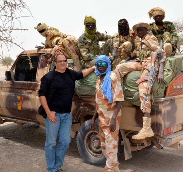 Rodney Stubina in Faya Largeau, Chad working with the U.S. Special Forces, the Chad military and Local leaders on creating trust among rural communities and the government in countering violent extremism along the Niger border with Chad